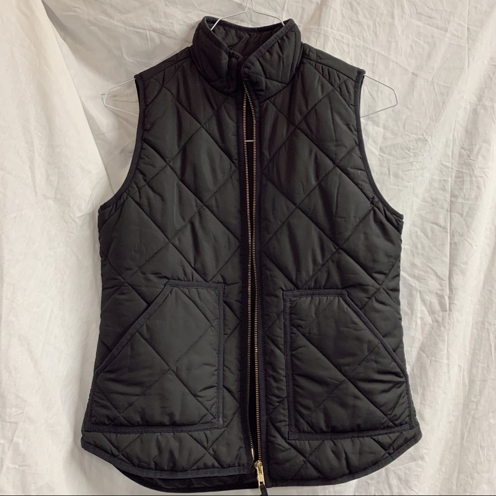Black J. Crew Vest